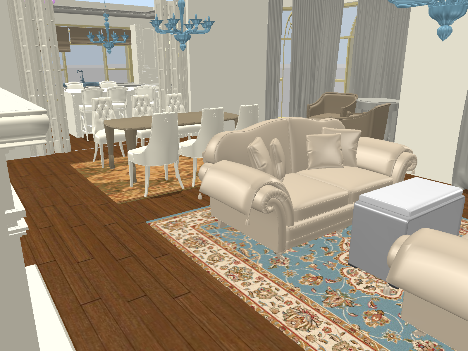 диван для sweet home 3d